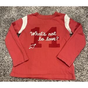Gap Vintage Kid’s Valentine’s Shirt What’s Not To Love Size XS (4-5)
